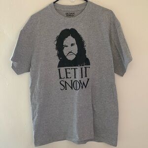 T SHIRT GAME OF THRONES JON SNOW
